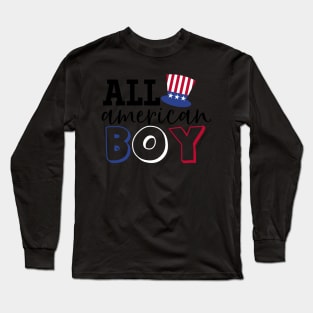 ALL   american  BOY Long Sleeve T-Shirt